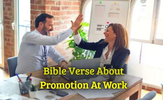 Bible Verse About Promotion At Work