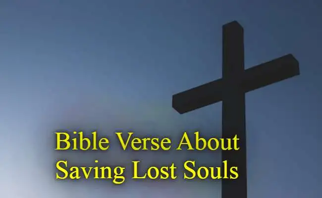 Bible Verse About Saving Lost Souls
