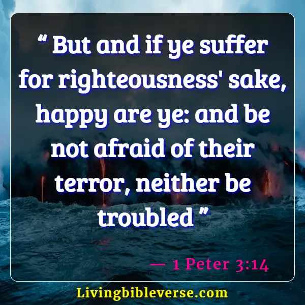 Bible Verse About Trials And Suffering (1 Peter 3:14)