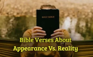 Bible Verses About Appearance vs. Reality